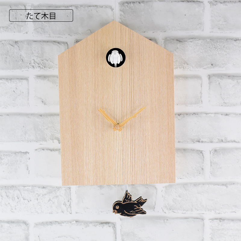DIY鳩時計（栓天然木突板時計盤） - 手作り時計.com
